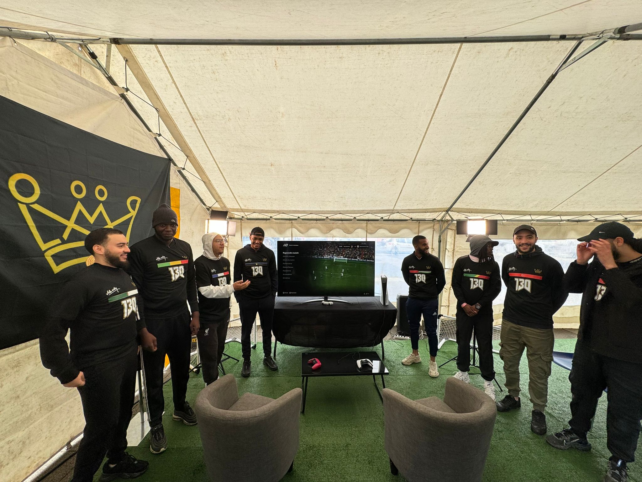 Le stand du Mont Royal à la Vils City Cup #5